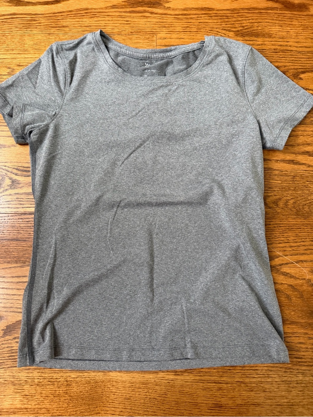 all in motion Gray Short-Sleeve Crew Tee